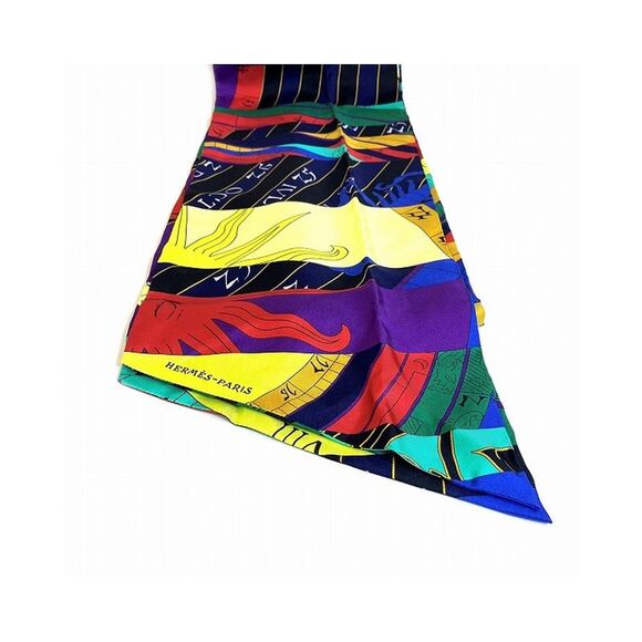 Pre Loved Hermes Silk Twilly Scarf in Pristine Condition - Picture 1 of 8